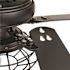 Home Decorators Collection Ellard 52 In. Black Led Indoor Matte Ceiling Fan W/ Light