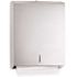 Alpine Industries Stainless Steel Brushed C-Fold/Multi-Fold Paper Towel Dispenser
