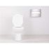 Alpine Industries Stainless Steel Brushed Half-Fold Toilet Seat Cover Dispenser