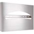 Alpine Industries Stainless Steel Brushed Half-Fold Toilet Seat Cover Dispenser