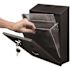Alpine Industries Black Wall-Mounted Cigarette Disposal Station Outdoor Ashtray