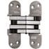 SOSS 1-3/8 in. x 5-1/2 in. Unplated Invisible Hinge