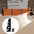 Quick Dam Flood Gate 3-Way Stanchion Set (U-formation Connection)