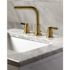 Kingston Brass Emilia 8 in. Widespread 2-Handle High-Arc Bathroom Faucet in Brushed Brass
