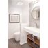 ReVent 80 CFM Easy Installation Bathroom Exhaust Fan with LED Lighting
