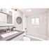 ReVent 110 CFM Easy Installation Bathroom Exhaust Fan with LED Lighting