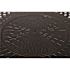 Fire Sense Verona 42 in. x 24 in. Round Aluminum LPG Fire Pit Table in Antique Bronze with Vinyl Cover