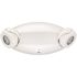 Lithonia Lighting Contractor Select ELM4L 120-Volt/277-Volt Integrated LED White Emergency Light Fixture with 6-Volt Battery
