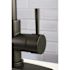 Kingston Brass Modern Single-Handle Pull-Down Sprayer Kitchen Faucet in Matte Black