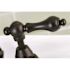 Kingston Brass Victorian 8 in. Widespread 2-Handle High-Arc Bridge Bathroom Faucet in Oil Rubbed Bronze