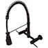 Kingston Brass Modern 2-Handle Wall-Mount Pull-Down Sprayer Kitchen Faucet in Oil Rubbed Bronze