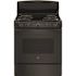 GE 30 in. 4 Burner Element Free-Standing Electric Range in Black