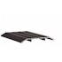 Pemko Dark Bronze Anodized Aluminum Saddle Threshold