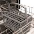 ZLINE Kitchen and Bath 24 in. Top Control 6-Cycle Compact Panel Ready Dishwasher with 2 Racks & Stainless Steel Tub