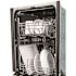 ZLINE Kitchen and Bath 18 in. Top Control 6-Cycle Compact Panel Ready Dishwasher with 2 Racks & Stainless Steel Tub