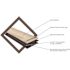 Alpine Mountain 20 MIL x 7 in. W x 48 in. L Waterproof Click Lock Luxury Vinyl Plank Flooring (19.02 sq. ft./case)