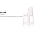 Carnegy Avenue Clear Accent Chair