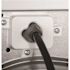 GE 2.4 cu. ft. Stackable White Front Loading Washing Machine with Steam, ENERGY STAR