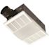 Broan-NuTone 80 CFM Ceiling Bathroom Exhaust Fan with Light and 1300-Watt Heater