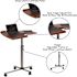 Carnegy Avenue 29.3 in. Rectangular Cherry Laptop Desks with Adjustable Height