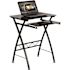 Carnegy Avenue 23.6 in. Rectangular Black Computer Desks with Keyboard Tray