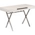 Carnegy Avenue 44.3 in. Rectangular White Computer Desks with Keyboard Tray