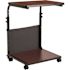 Carnegy Avenue 24 in. Rectangular Brown/Black Computer Desks with Adjustable Height