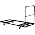 Carnegy Avenue Steel 4-Wheeled Stack Chair Dolly in Black
