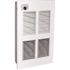 King Electric EFW Multi-Watt LG 240-Volt 4000-Watt Wall Heater in White with SP Stat in White