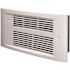King Electric PX 240-Volt, 1750-Watt, Electric Wall Heater in White Dove