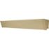 King Electric 240-Volt 450-Watt 34 in. Cove Heater in Almond