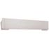 King Electric 47 in. 560-Watt 240-Volt Cove Heater in White
