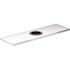 KOHLER Insight 1.3125 in. Escutcheon Square Plate in Polished Chrome