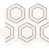 MSI Georama Grigio 13 in. x 11 in. x 10 mm Polished Marble Mosaic Tile (9.9 sq. ft. / case)