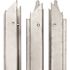 36 in. x 84 in. Fire-Rated Right-Hand Galvanneal Finish Steel Commercial Door Slab with Panic Bar and Adjustable Frame