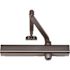 Norton Door Controls 8300 Adjustable Size 1-6 Dark Bronze Cast Aluminum Body Door Closer