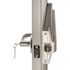 Armor Door 36 in. x 80 in. Fire-Rated Gray Right-Hand Flush Steel Commercial Door with Panic bar, Knock Down FrameandHardware