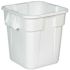 Rubbermaid Commercial Products Brute 40 Gal. White Square Trash Can