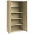 Hirsh 36 in. W x 72 in. H x 18 in. D 5-Shelf Steel Freestanding Storage Cabinet in Putty