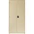 Hirsh 36 in. W x 72 in. H x 18 in. D 5-Shelf Steel Freestanding Storage Cabinet in Putty