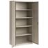 Hirsh 36 in. W x 72 in. H x 18 in. D 5-Shelf Steel Freestanding Storage Cabinet in Light Gray