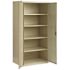 Hirsh 36 in. W x 72 in. H x 24 in. D 5-Shelf Steel Freestanding Storage Cabinet in Putty