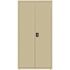 Hirsh 36 in. W x 72 in. H x 24 in. D 5-Shelf Steel Freestanding Storage Cabinet in Putty