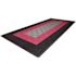 Swisstrax 8.3 ft. x 17.5 ft. Silver with Black and Red Borders Ribtrax Smooth ECO Single Car Pad Kit