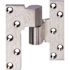 Rixson 1-1/8 in. x 5 in. Pivot Hinge Aluminum Regular Intermediate Pivot
