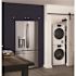 GE 4.1 cu. ft. 240-Volt White Electric Ventless Dryer, ENERGY STAR