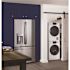 GE 4.1 cu. ft. 240-Volt White Electric Ventless Dryer, ENERGY STAR