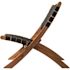 BALKENE HOME Sava Folding Outdoor Wooden Lounge Chair
