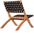 BALKENE HOME Sava Folding Outdoor Wooden Lounge Chair