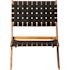 BALKENE HOME Sava Folding Outdoor Wooden Lounge Chair